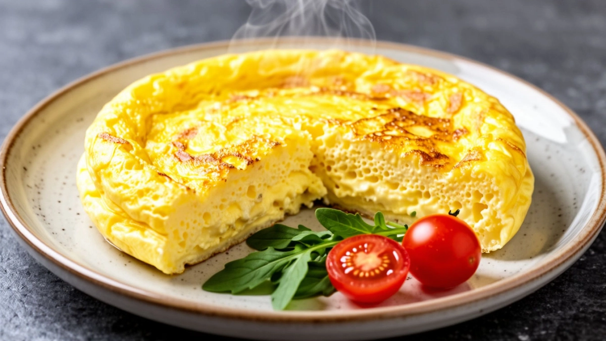 Добавляю в омлет не молоко, а 1 ложку этого: не оседает и получается пышным как облачко 