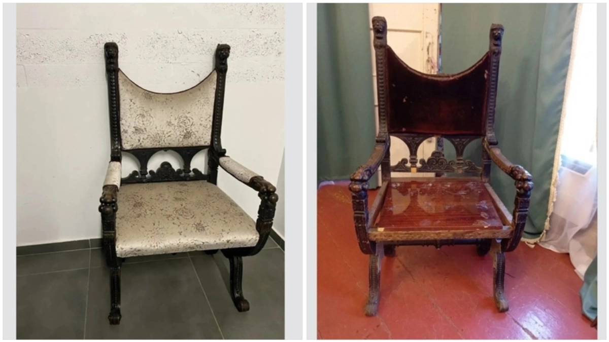 В Воронеже восстановили оригинальное кресло сестры Станиславского