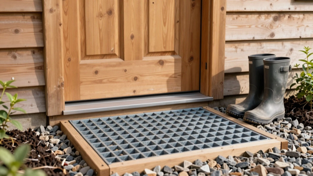 Навсегда избавилась от грязи у входной двери на даче: этот настил решил проблему за один вечер — рассказываю, как соорудить такой же