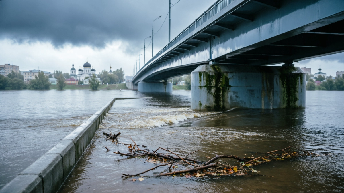 Четыре воронежских моста находятся под водой на 2 мая 2026 года