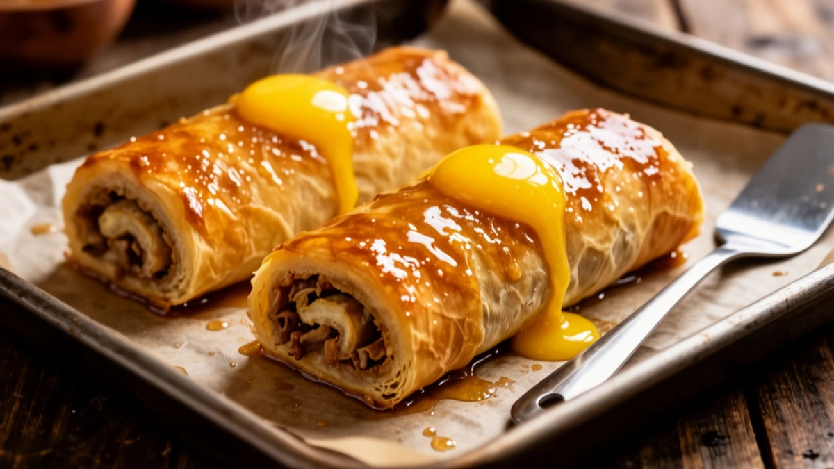 Пирожки отдыхают: этот рулет с мясом и картошкой гениально прост — готовится за 40 минут, а съедается за пять