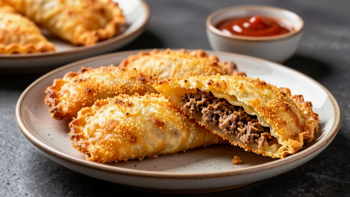 Необычные чебуреки: капуста, фарш и 3 вида панировки — вкусный ужин готов за 2 минуты