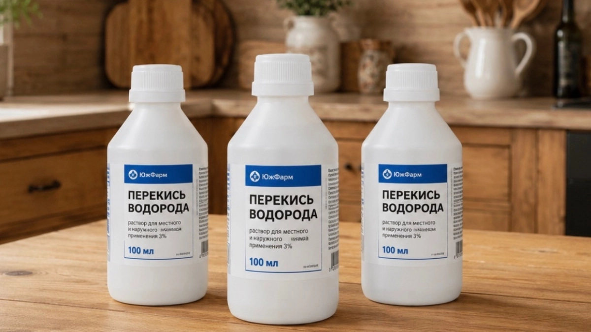 Скупаю пачками: 5 способов использовать перекись водорода в быту — вы и не догадывались