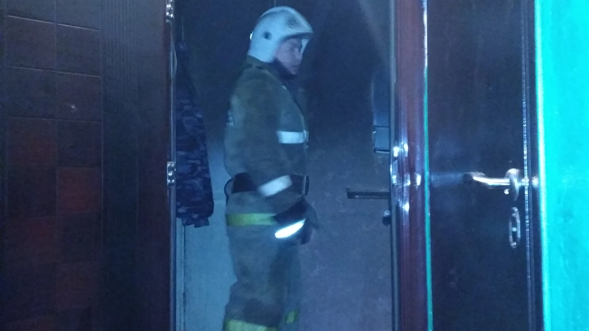 В Железнодорожном районе Воронежа вспыхнула квартира