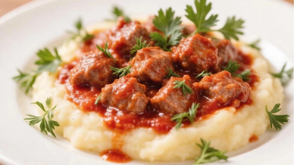 Тушёное мясо с подливкой, которое тает во рту: вкус, который сводит с ума — теперь готовлю только так
