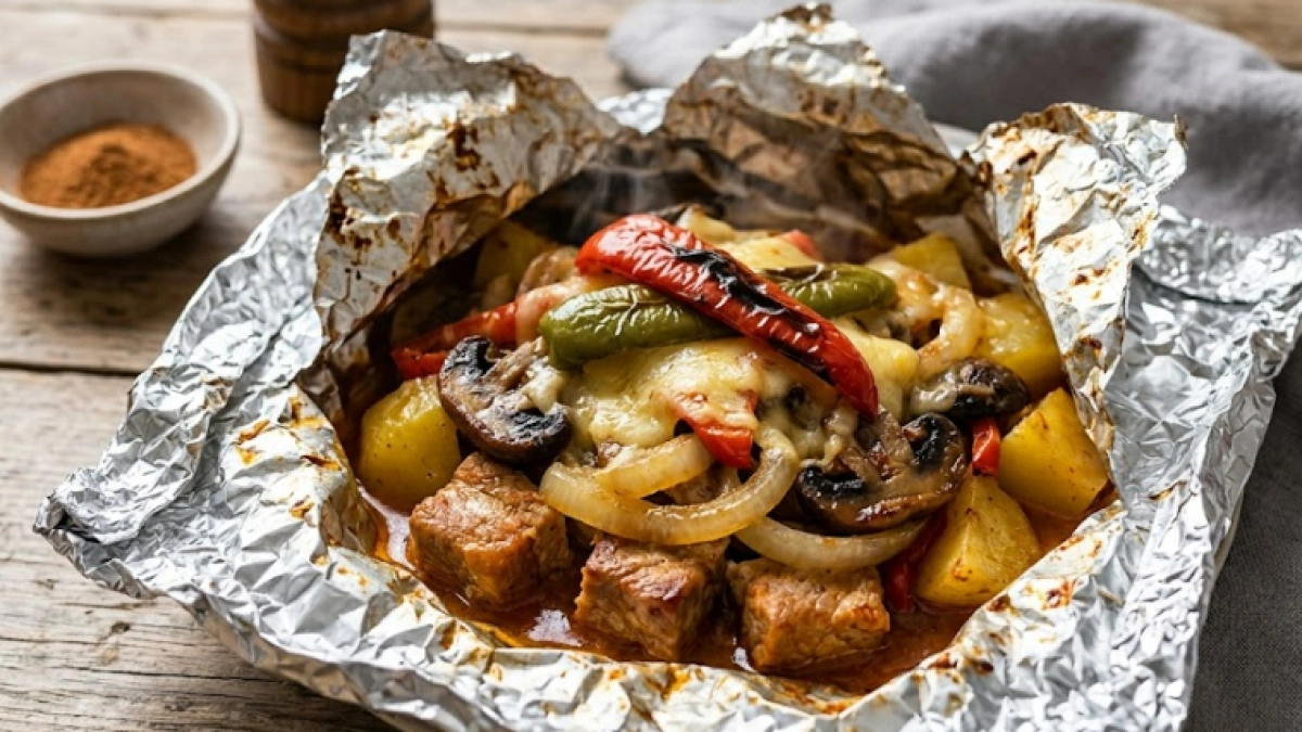Домашний ужин в мешочках: порционное мясо с картофелем и грибами, которое запекается в собственном соку