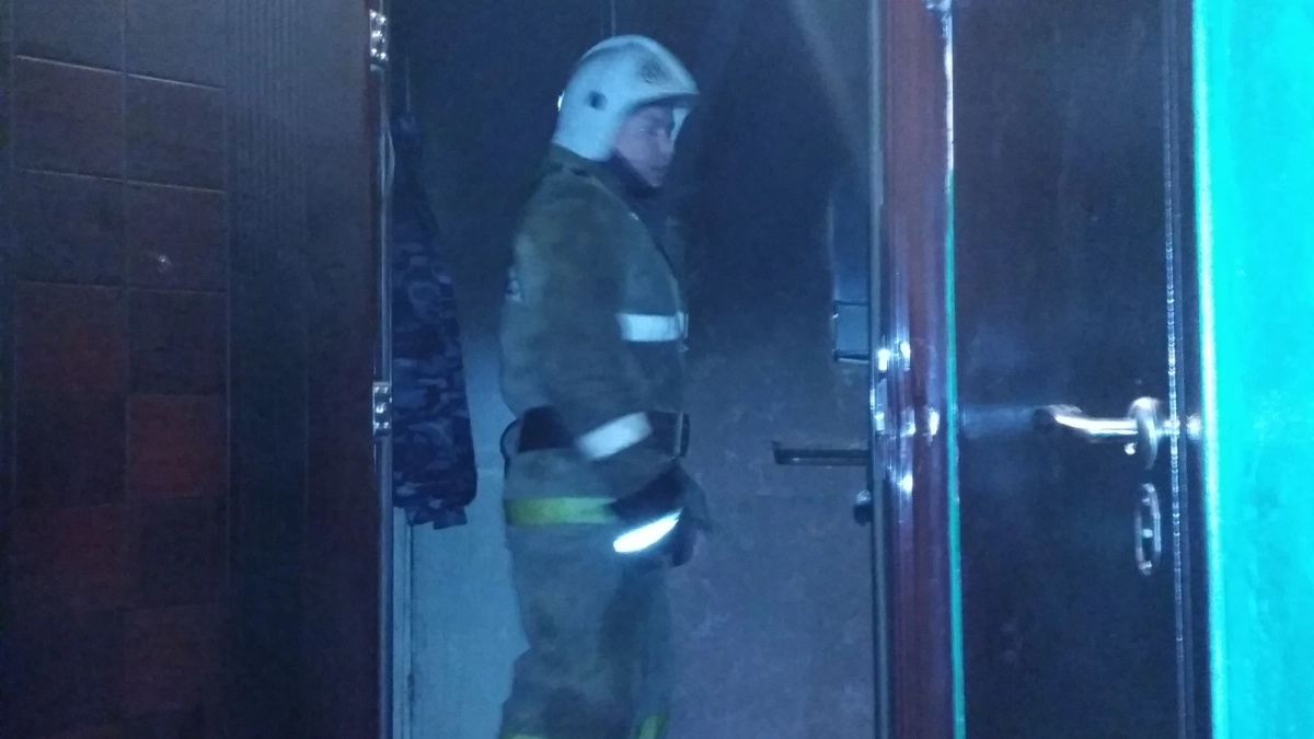В ночном пожаре на Челюскинцев в Воронеже эвакуировали одного жильца