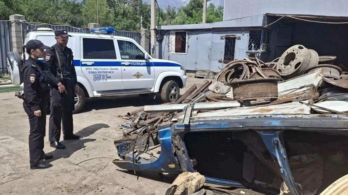 Пять тонн лома обнаружили в незаконном пункте приема металла в Воронеже