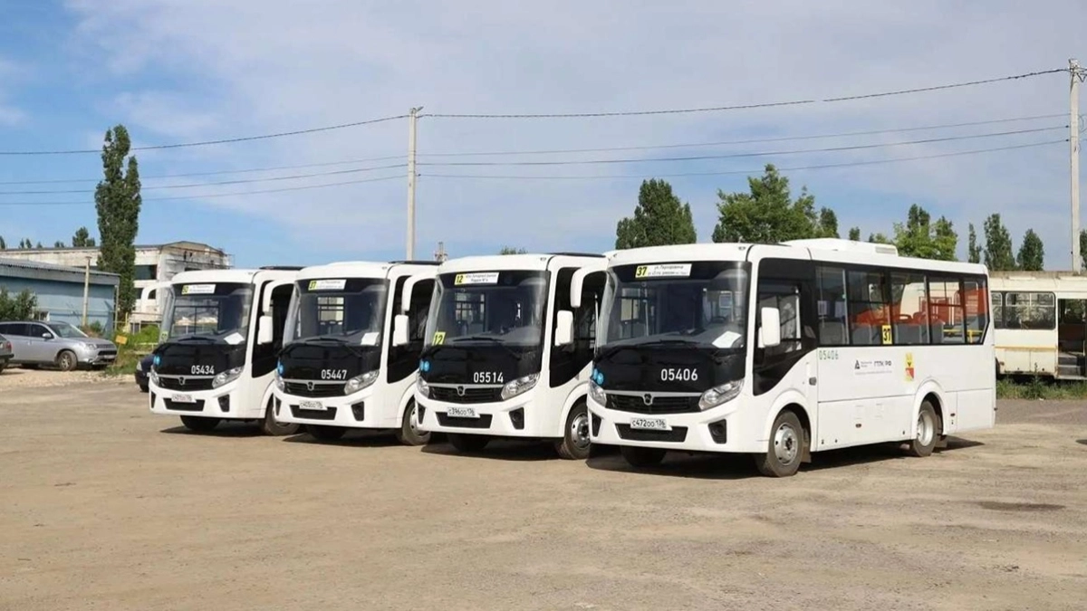 Еще 10 новых автобусов выйдут на маршруты в Воронеже