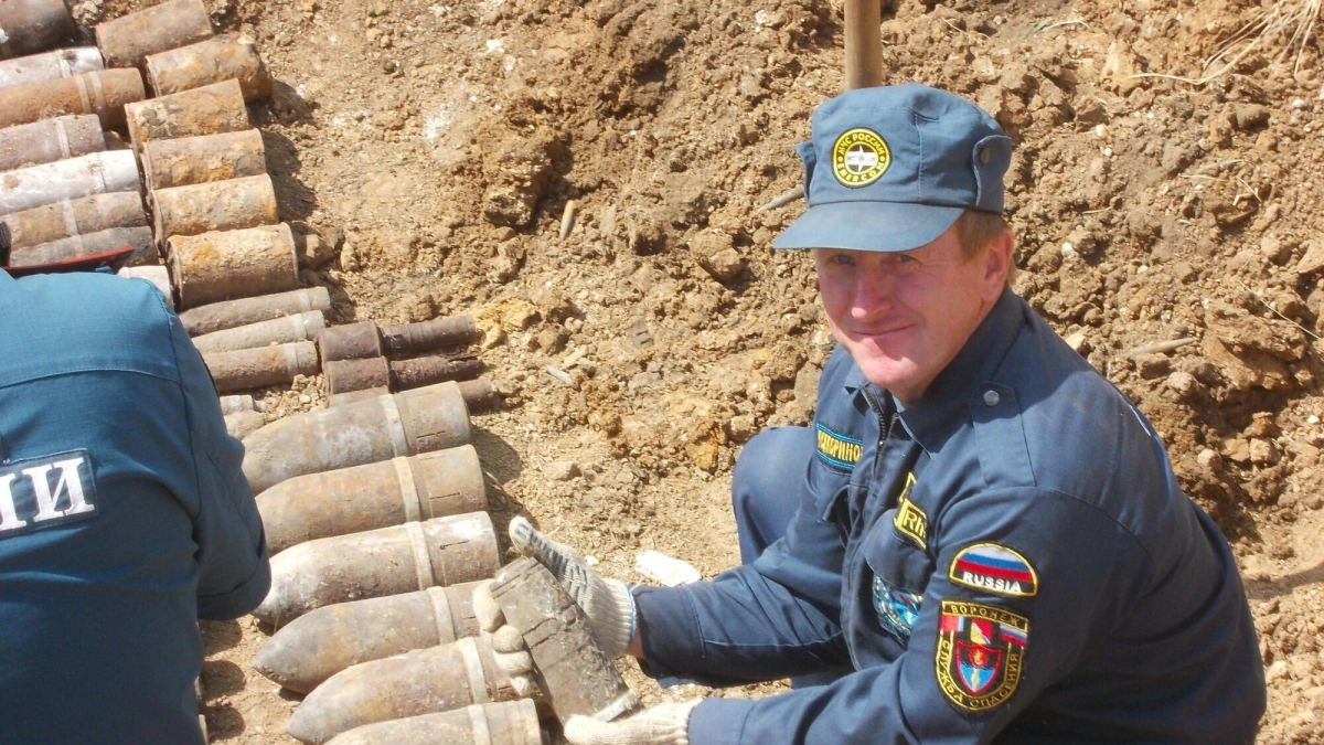 В Лискинском районе обезвредили 11 снарядов времен войны