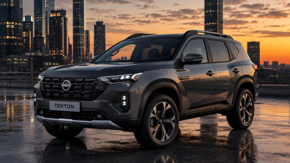 Новый Nissan Tekton 2026: японцы показали компактный кроссовер с внешностью Patrol и ценой Duster