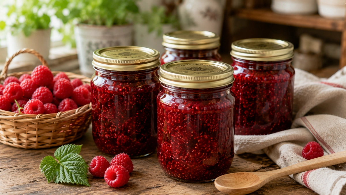 Малиновое варенье больше не варю по старинке. Пятиминутка сохраняет вкус и аромат свежей ягоды