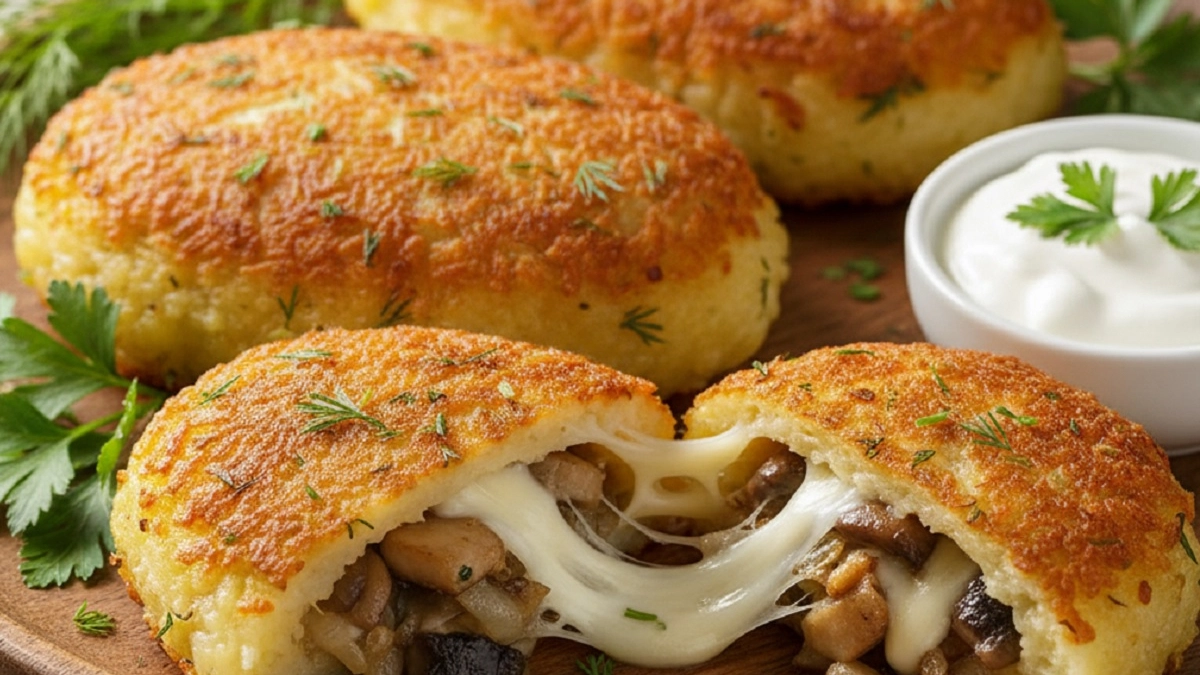 Семья любит больше мясных котлет: теперь жарю обалденные картофельные зразы с начинкой-сюрпризом — аромат на весь дом