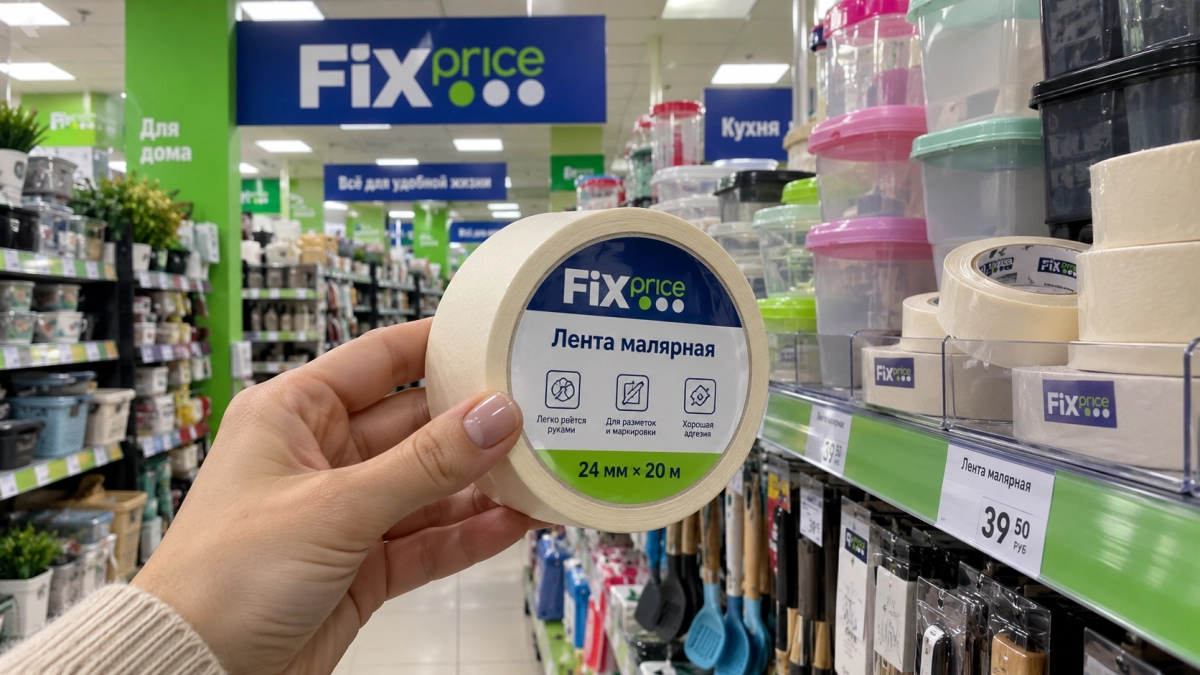 Скупаю малярную ленту из Fix Price — но не для ремонта: 8 применений дома и на даче — банки, провода и рассада больше не перепутаются