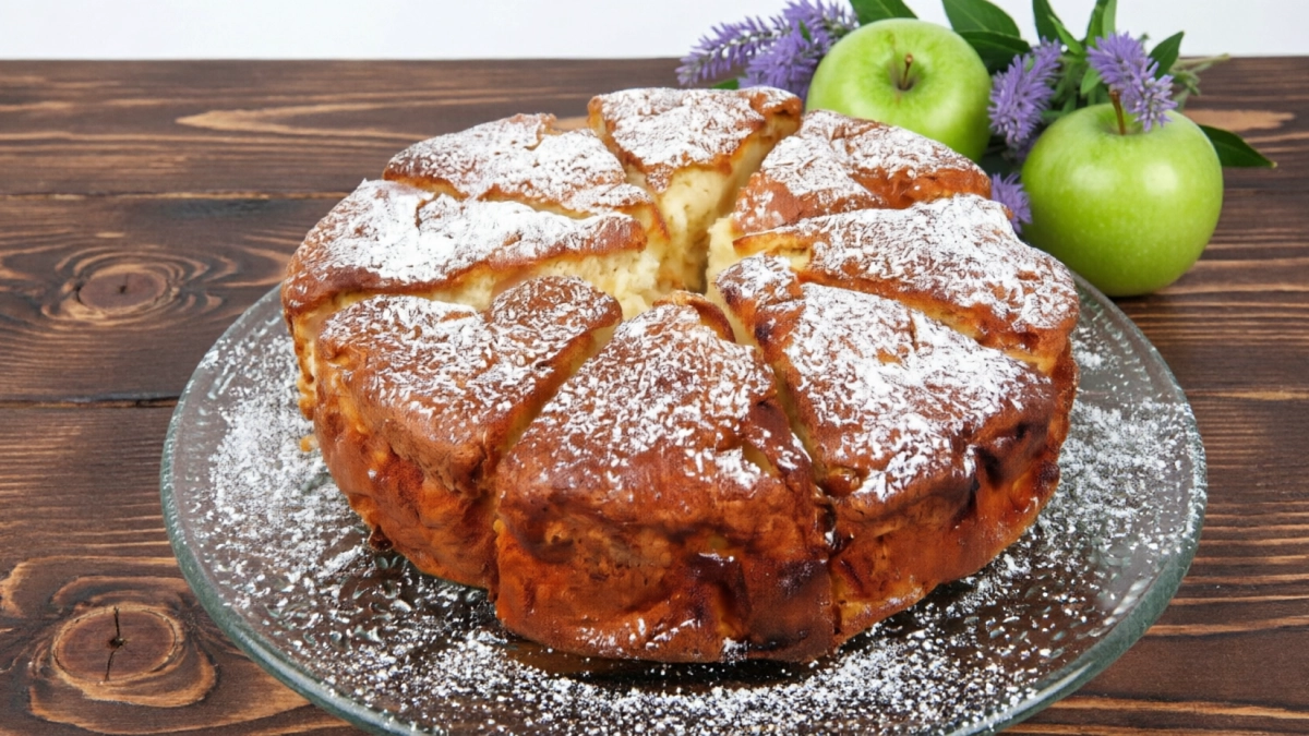 Как приготовить быстрый пирог с яблоками к чаю: самая простая и вкусная шарлотка за 10 минут с нежным тестом