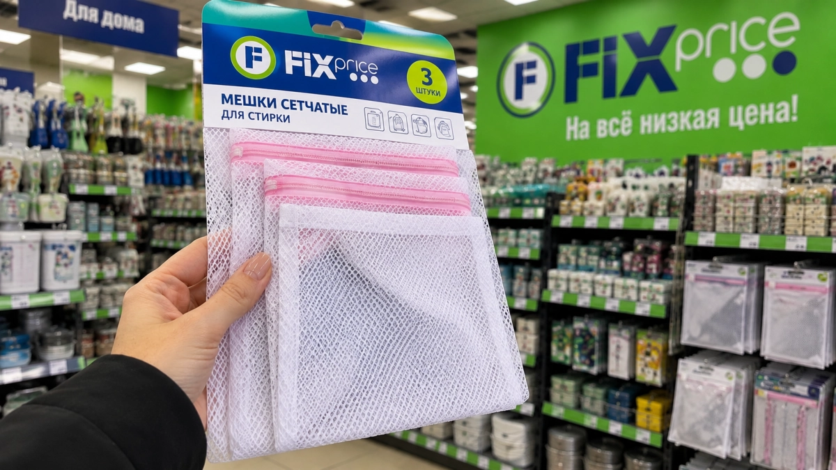 Сетчатые мешки из Fix Price покупаю наборами, но бельё в них почти не стираю: нашла 7 применений дома и в дороге
