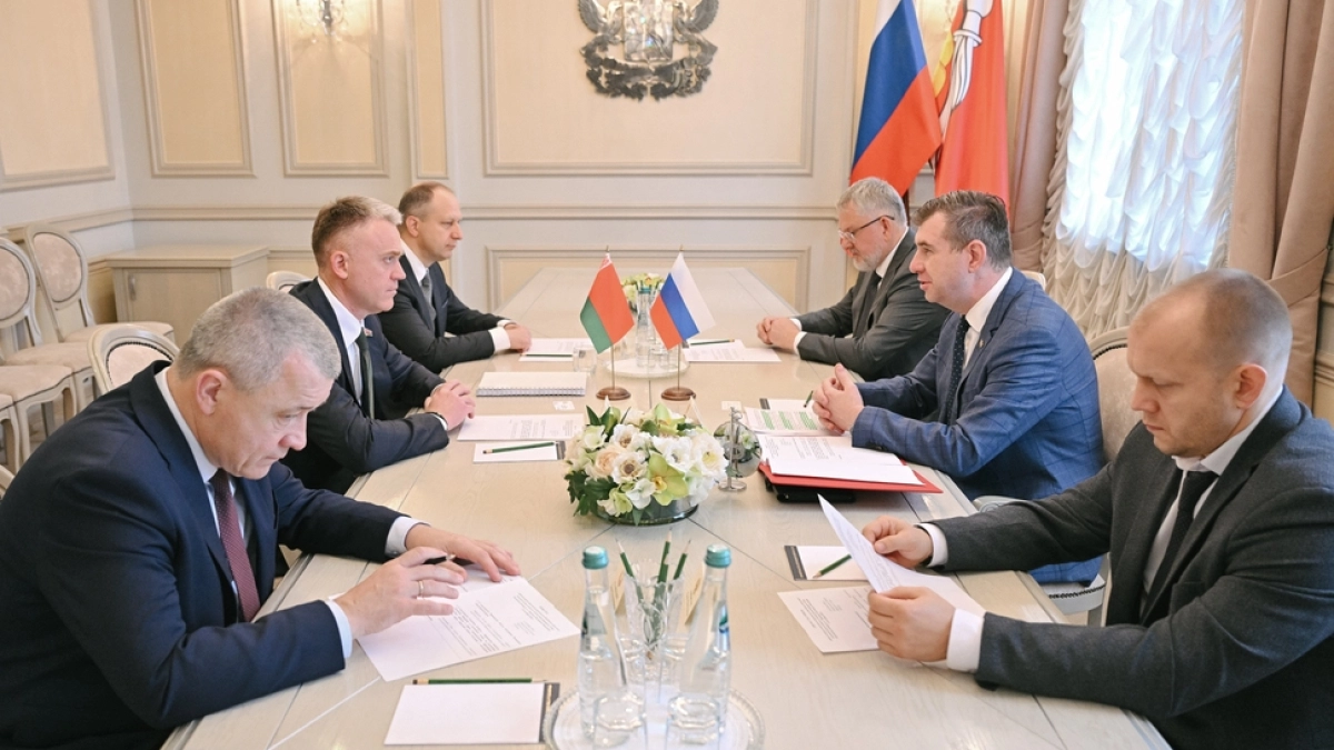 Воронежская область и Витебский регион обсудили новые проекты