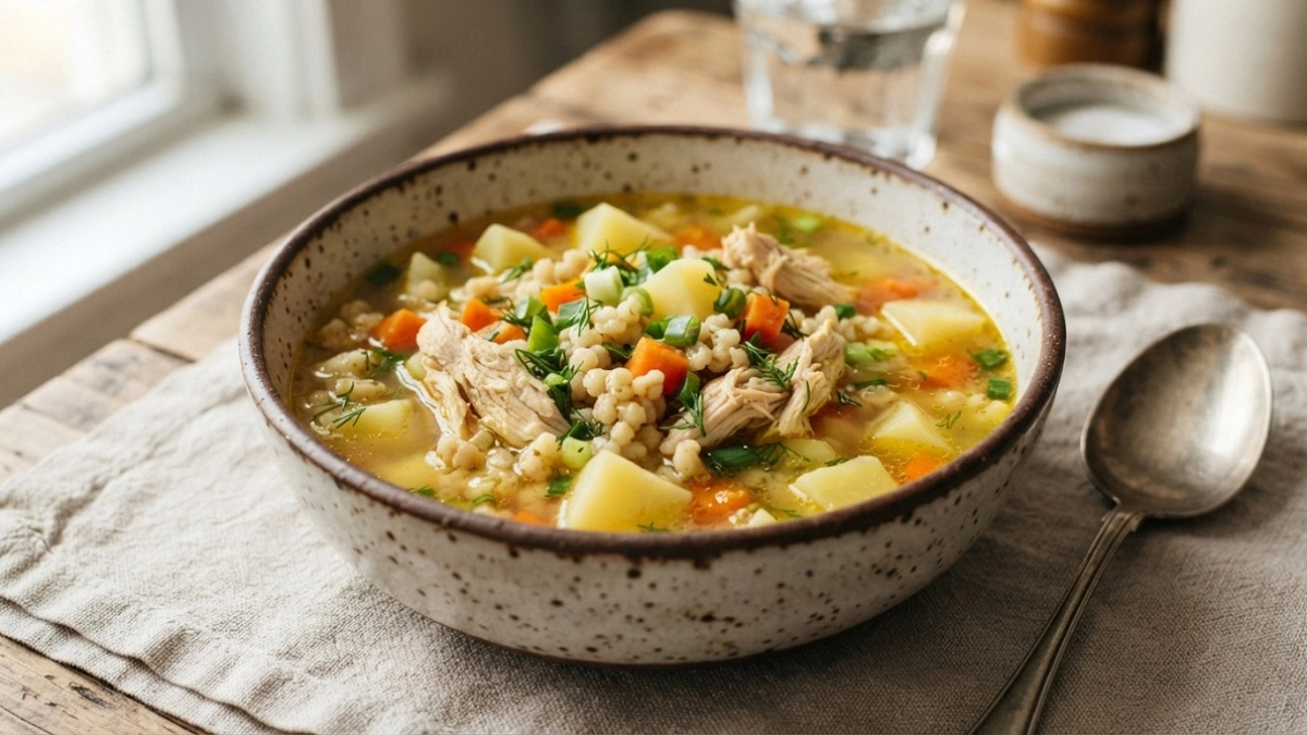 Готовлю божественный суп «Затируха» — быстрее и вкуснее домашней лапши: семья просит снова и снова