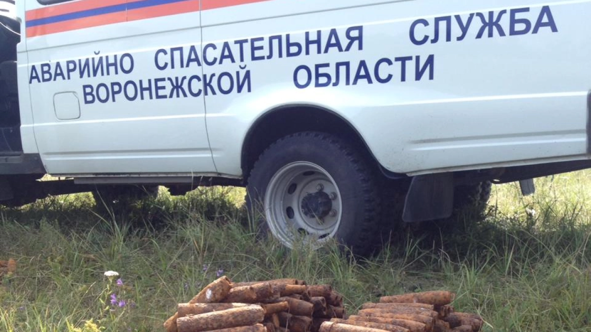 Сапёры обезвредили сотни боеприпасов военного времени под Воронежем