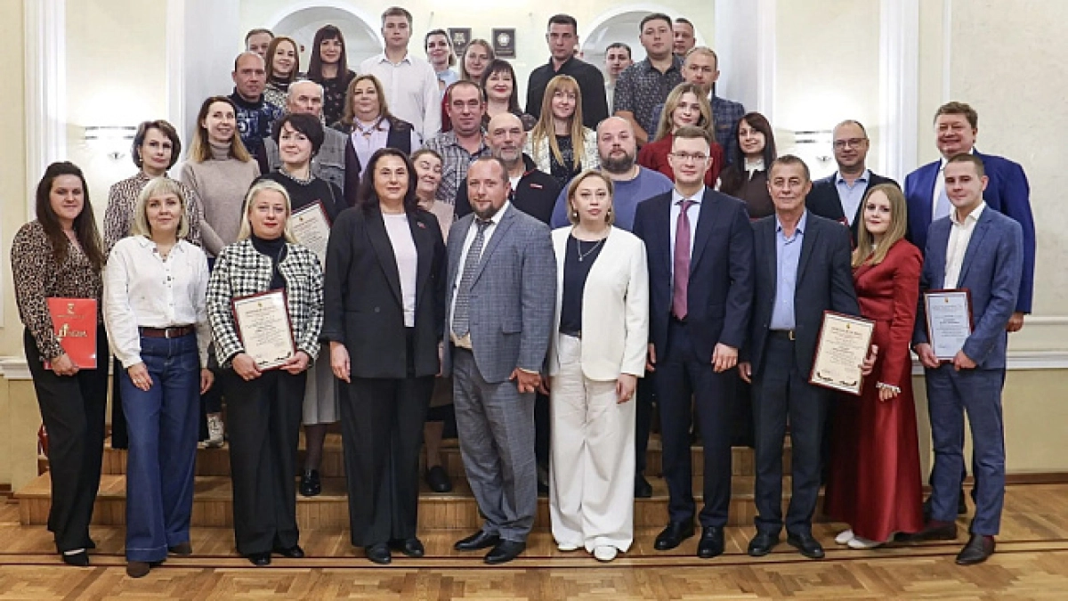 В Воронеже отметили заслуги работников дорожного хозяйства