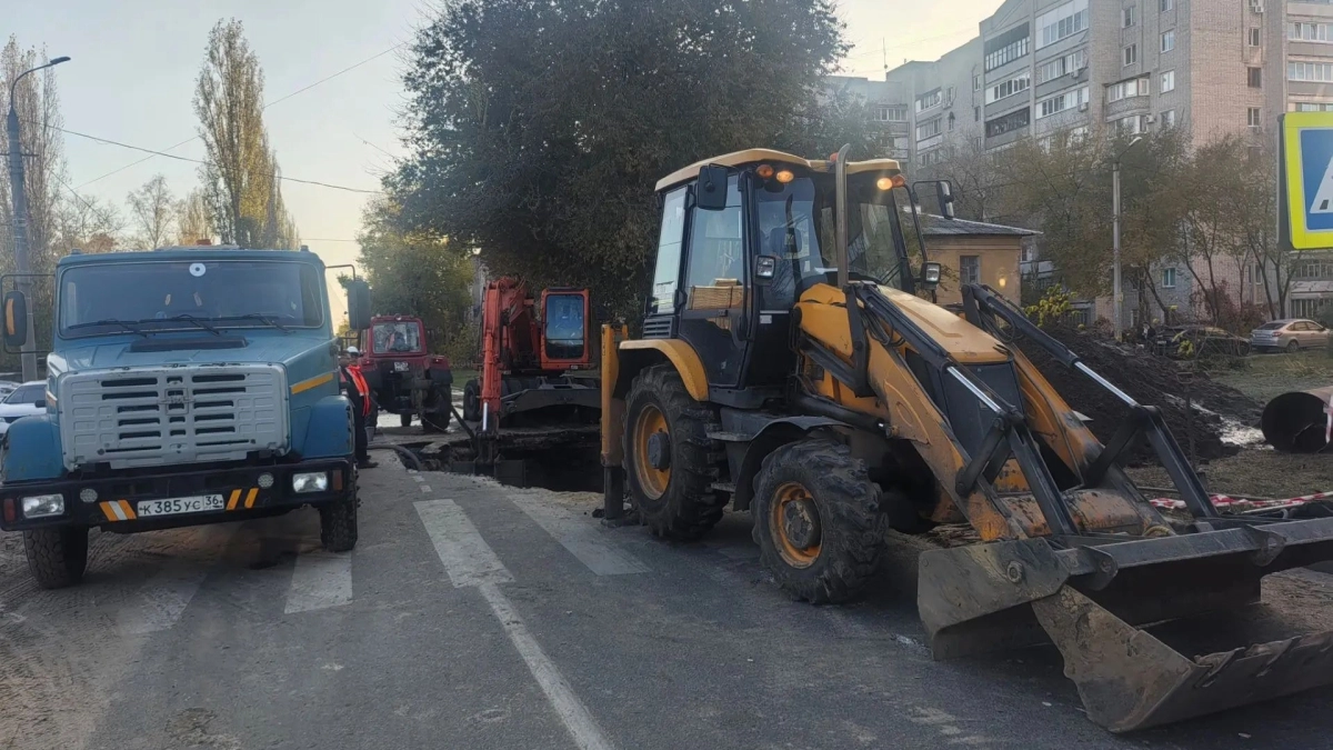 В Левобережном районе Воронежа восстановили подачу холодной воды