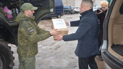 Воронежцы отправили сотню пасхальных куличей на передовую