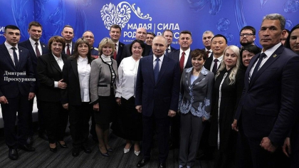 Глава воронежского райцентра принял участие во встрече с Путиным