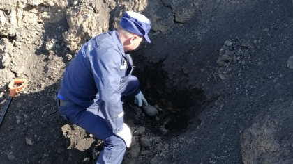 В Воронеже уничтожили артиллерийский снаряд времён ВОВ